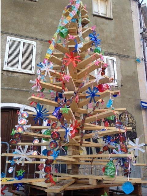 albero di natale eco sostenibile