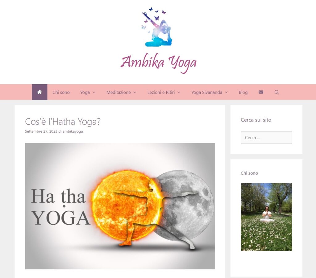 sito web ambika yoga